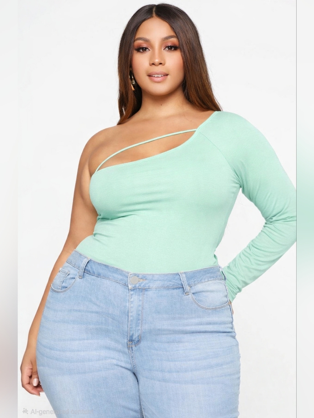 All Of A Sudden Bodysuit - Mint